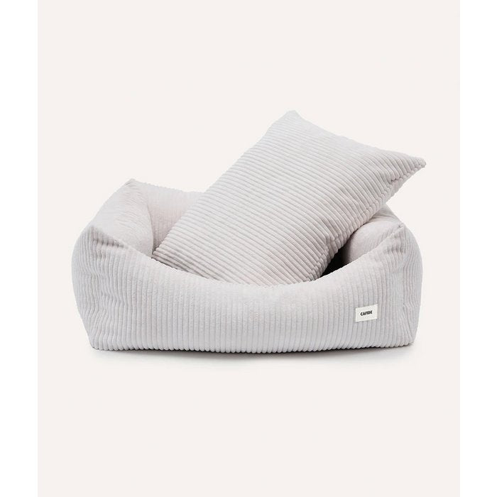 Soft Lounge Hondenmand - Rib Grijs