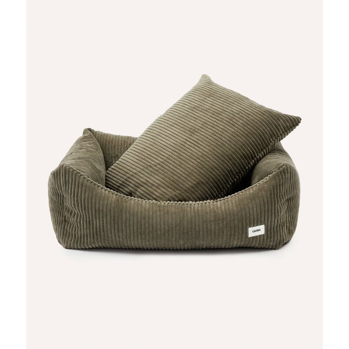 Soft Lounge Hondenbed - Rib Groen