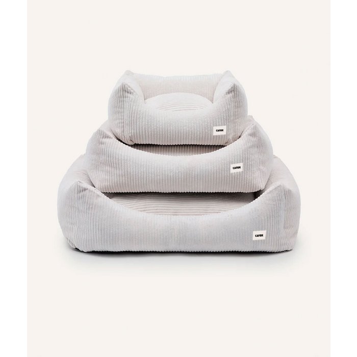 Soft Lounge Hondenmand - Rib Grijs