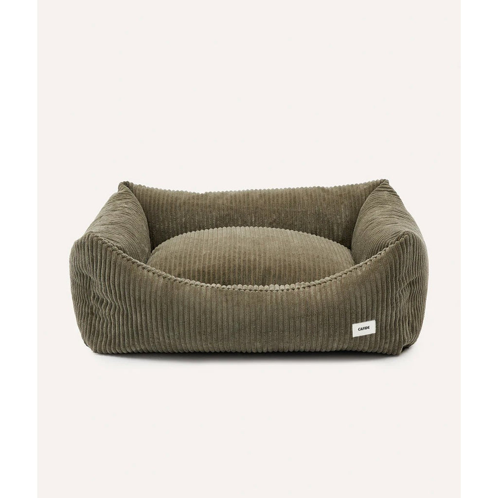 Soft Lounge Hondenbed - Rib Groen