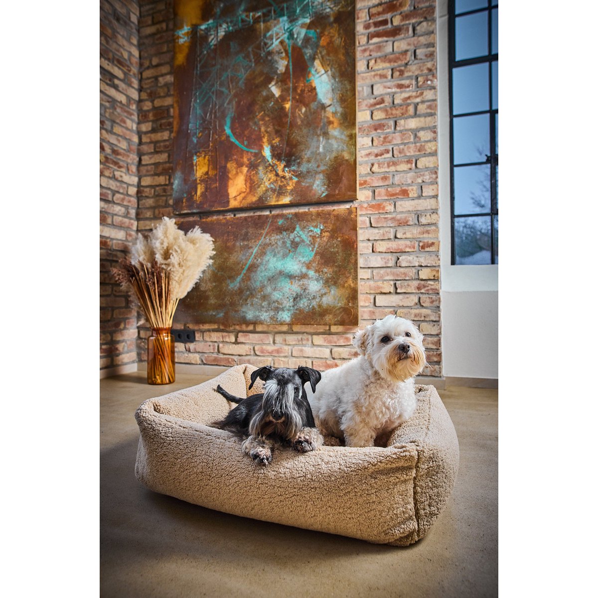 Orthopedisch Hondenbed Teddy - Bruin