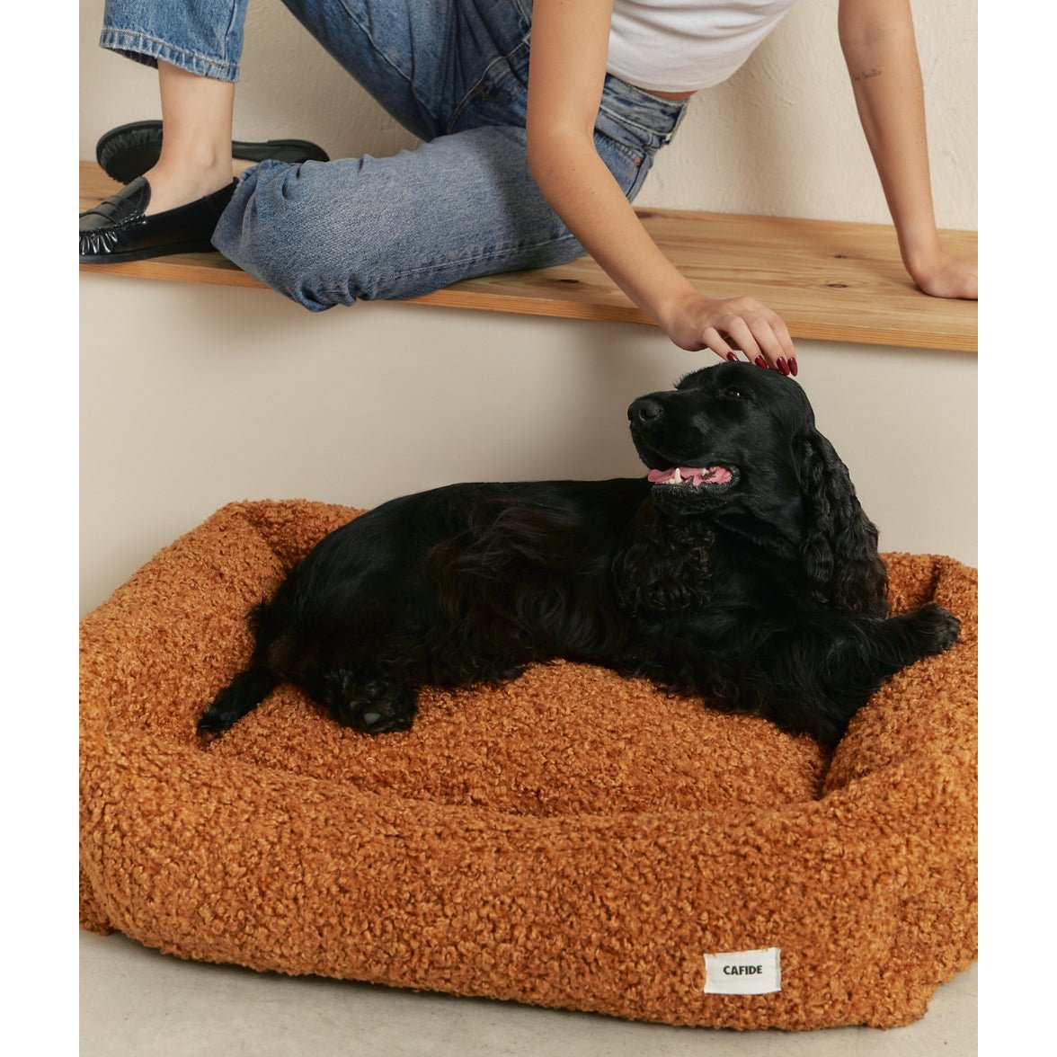 Soft Lounge Hondenbed - Teddy Red